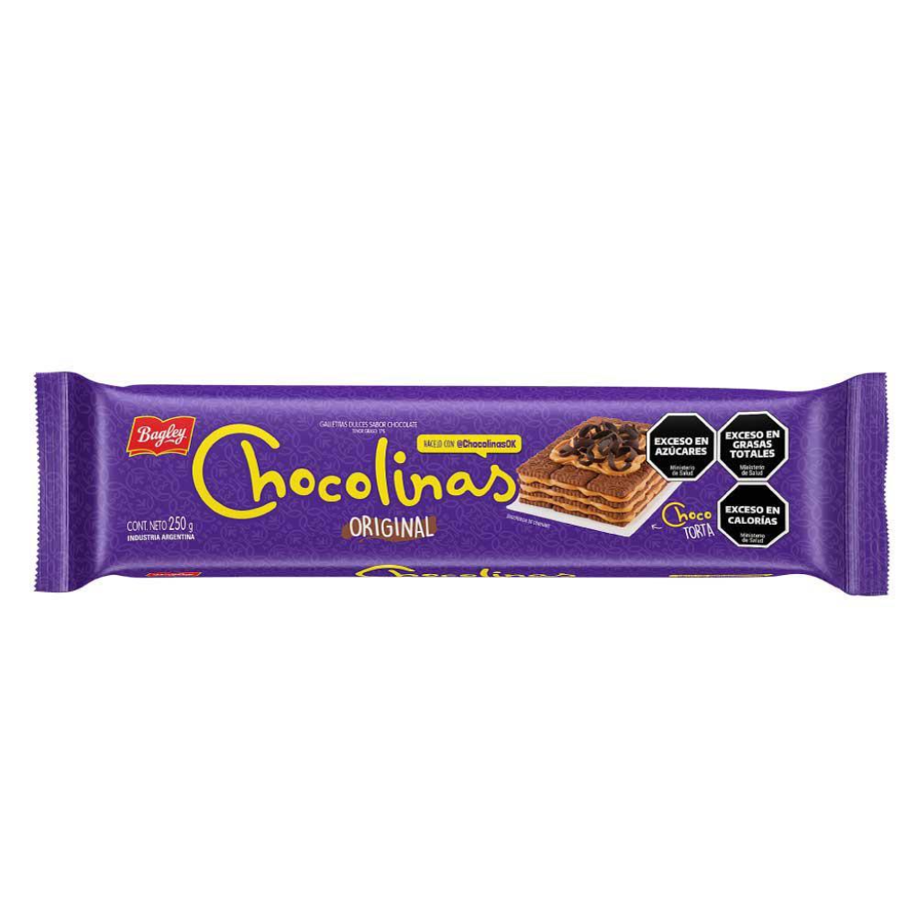 Chocolinas Classic Chocolate Cookies - 250g