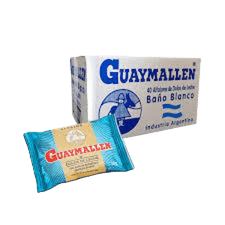 Guaymallén White Chocolate Alfajores - 40 Units