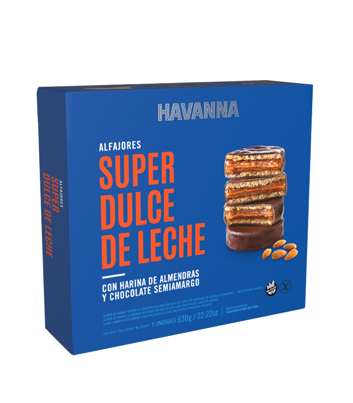 Havanna Super Dulce de Leche Alfajores - 9 units