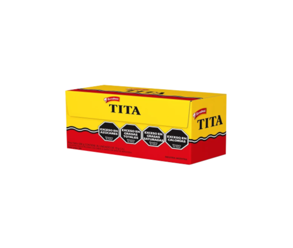 Tita Chocolate Coated Cookie 19g (box x36)