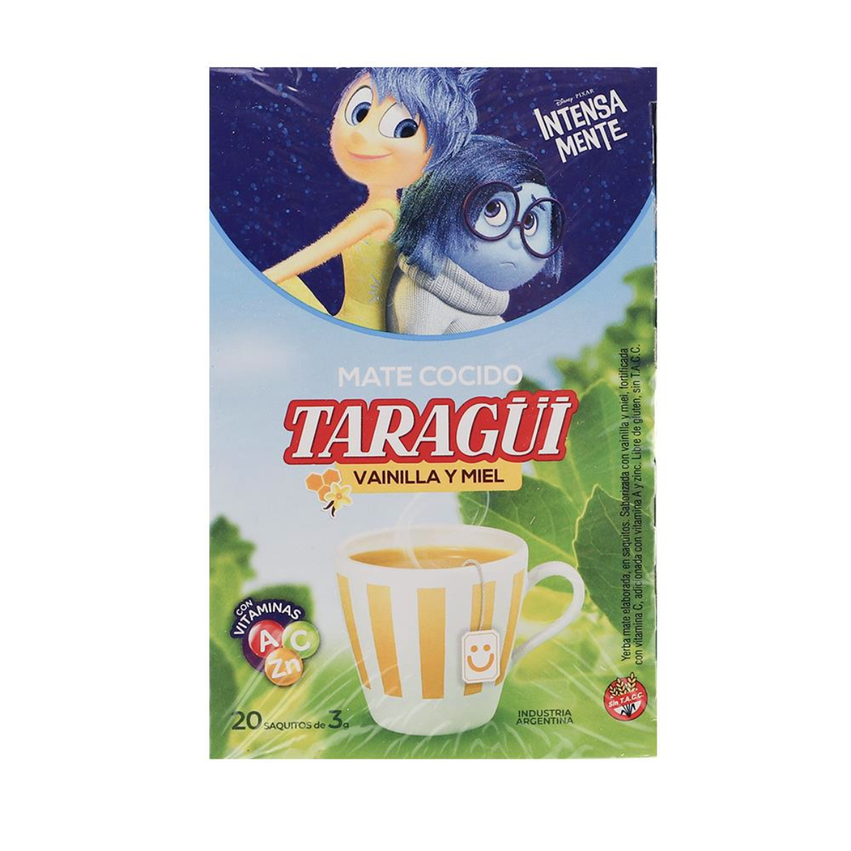 Taragüi Mate Cocido with Vanilla and Honey for Kids – 20 Bags