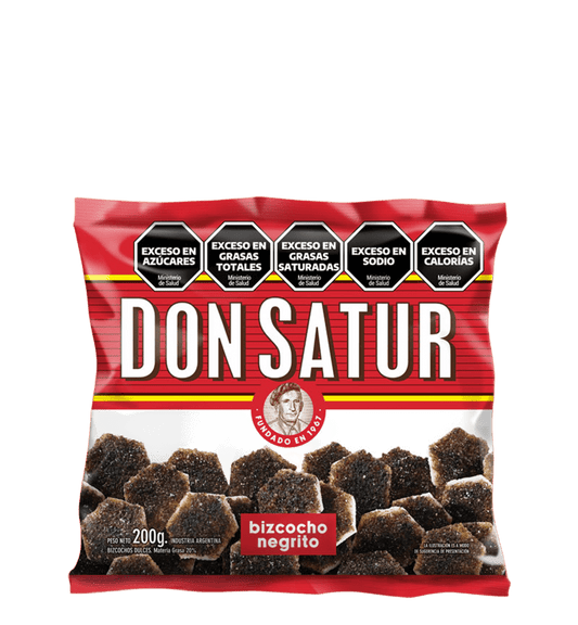 Don Satur Classic Black Sugar Sweet Biscuits 200g