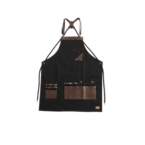 Troyano Black Apron – Gabardine
