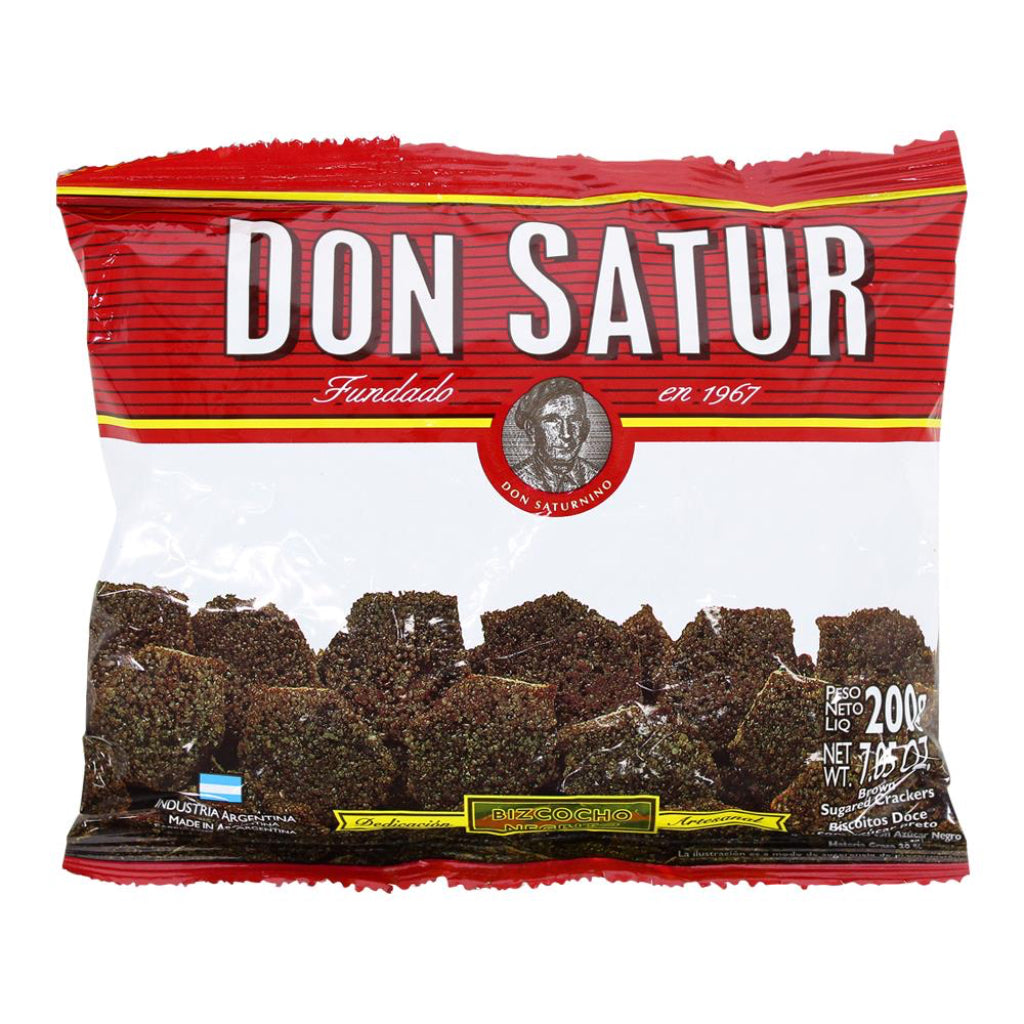 Don Satur Classic Black Sugar Sweet Biscuits - 200g