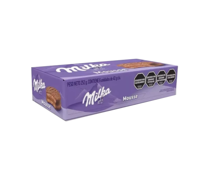 Milka Mousse Alfajores - 6 units