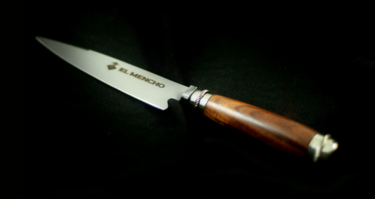 Polished Wood Handle With Nickel Silver (15 cm)
