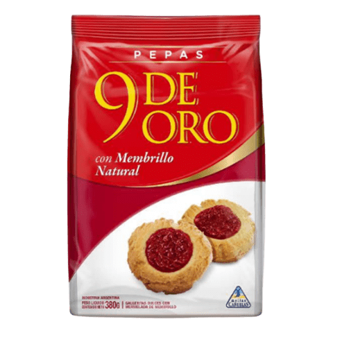 9 de Oro Pepas Cookies 0.5 kg
