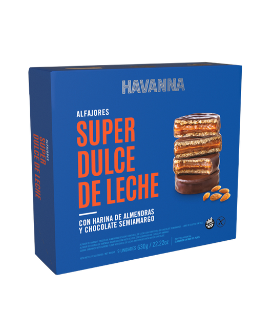 Havanna Super Dulce de Leche Alfajores - 9 units