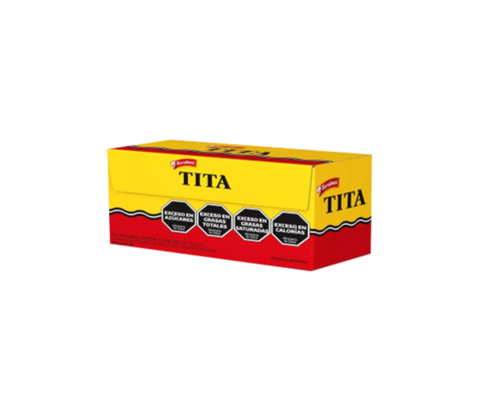 Tita Chocolate Coated Cookie 19g (box x36)