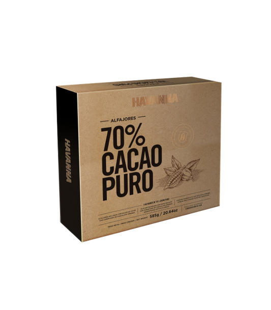 Havanna 70% Pure Cacao Alfajor x9