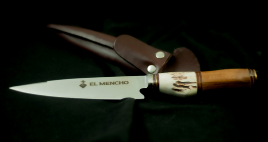 Deer Antler/Wood Handle (15 cm)